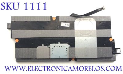 KIT DE BOCINAS ( 2 PZ ) PARA TV SAMSUNG / NUMERO DE PARTE BN96-53041E / BN9653041E / 53041E / 6Ω 10W / NH-1017D / E115797 / C51L26SV36 / MODELO QN75QN90AAFXZA